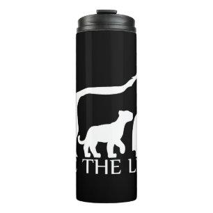 Bouteilles Isothermes Sauvez les lions (blancs)