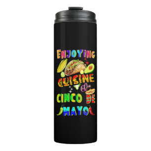 Bouteilles Isothermes Savourez Une Cuisine Sur Le Cinco De Mayo