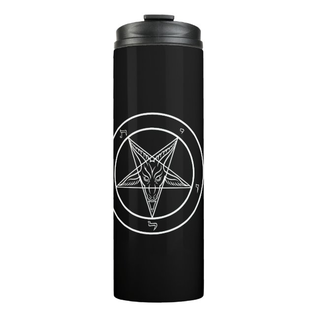 Bouteilles Isothermes Sceau de Baphomet CoS (Devant)