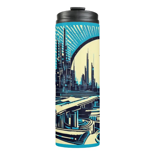 Bouteilles Isothermes Sciage urbain futuriste SF 3 (Devant)