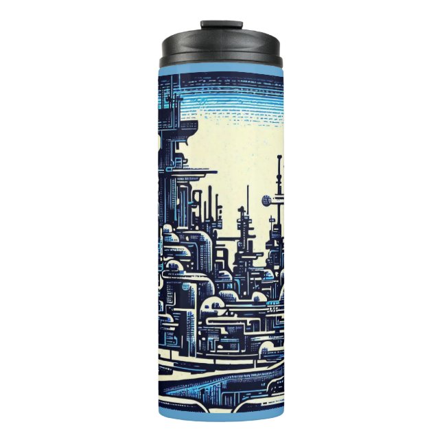 Bouteilles Isothermes Sciage urbain futuriste SF 4 (Devant)