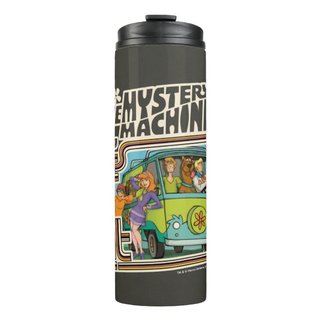 Bouteilles Isothermes Scooby-Doo | Graphique "C'est chaud" de la Mystery (Devant)