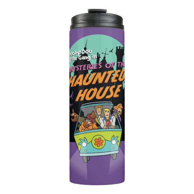 Bouteilles Isothermes Scooby-Doo "Mystères De La Maison Hantée" (Devant)