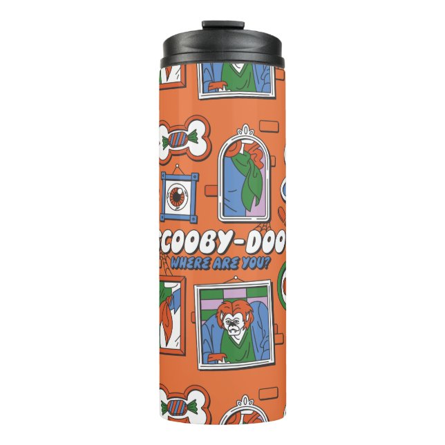 Bouteilles Isothermes Scooby-Doo Wall of Halloween Picture Frames (Devant)