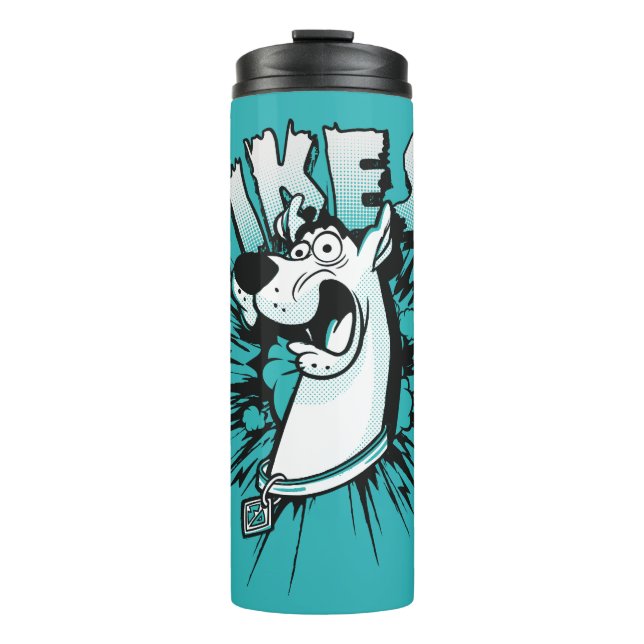 Bouteilles Isothermes Scooby-Doo "Yikes !" Graphique demi-ton (Devant)