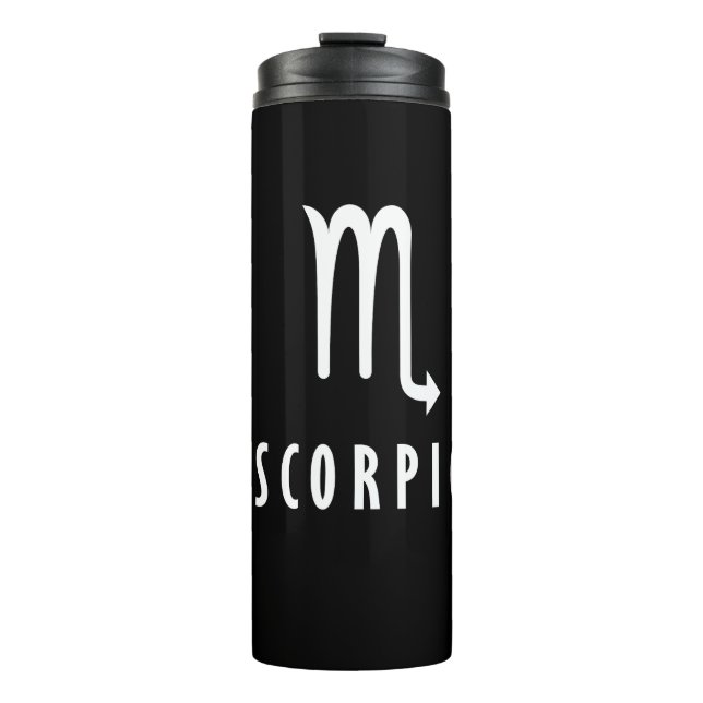 Bouteilles Isothermes Scorpio signe zodiaque (Devant)