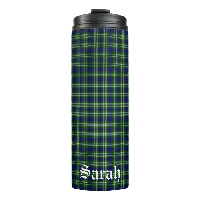 Bouteilles Isothermes Scotland Tweedside District Tartan Personnalisé (Devant)