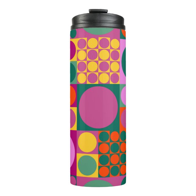 Bouteilles Isothermes Seamless abstract geometric background pattern,  r (Devant)