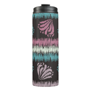 Bouteilles Isothermes Seamless abstract ikat pattern with the image of f