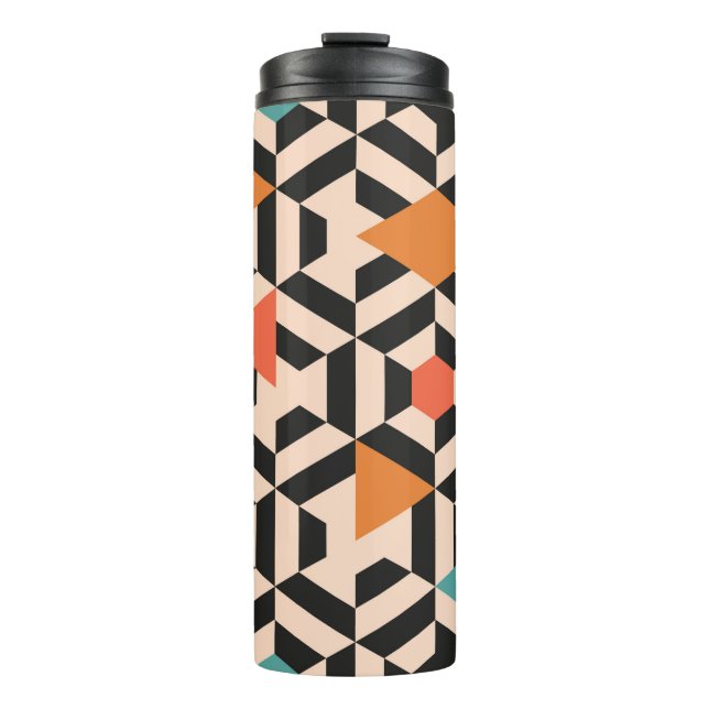 Bouteilles Isothermes Seamless abstract pattern of geometric shapes. Geo (Devant)