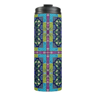 Bouteilles Isothermes Seamless Aztec Pattern. Ikat Chevron Cloth. Repeat