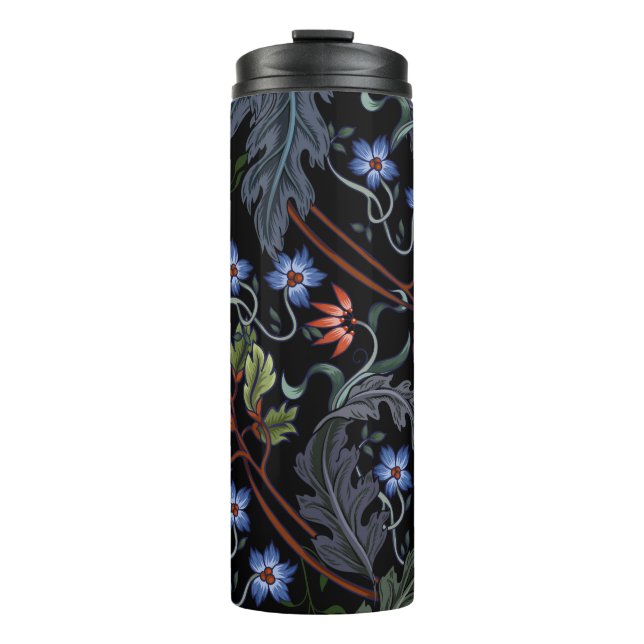 Bouteilles Isothermes Seamless pattern with flowers in art deco style. M (Devant)
