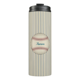 Bouteilles Isothermes Sélecteur thermique de baseball rétro personnalisé