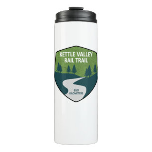 Bouteilles Isothermes Sentier ferroviaire Kettle Valley Colombie-Britann