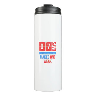 Bouteilles Isothermes Sept jours sans corne française fait un faible