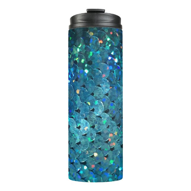 Bouteilles Isothermes Séquins Sparkle : Macro Abstrait Arrière - plan (Devant)