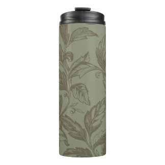 Bouteilles Isothermes Serene Sage Green | État botanique gras feuillet