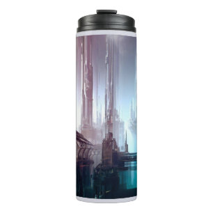 Bouteilles Isothermes SF Futuristic City 2
