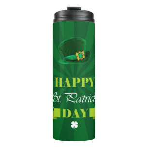 Bouteilles Isothermes Shamrocks et Casquette de Leprechaun