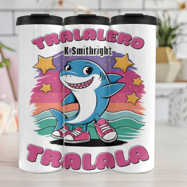 Bouteilles Isothermes Shark avec Tralala Basket (Créateur téléchargé)