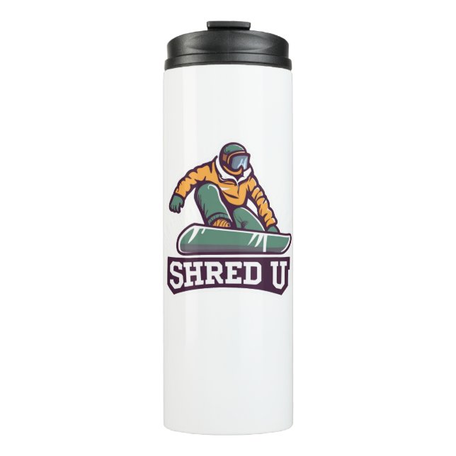 Bouteilles Isothermes Shred University Snowboard (Devant)