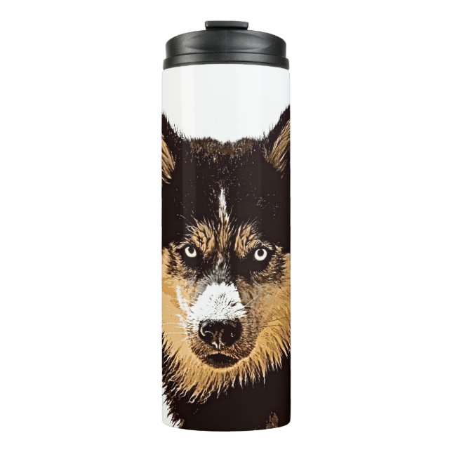 Bouteilles Isothermes Sibérien Husky (Devant)