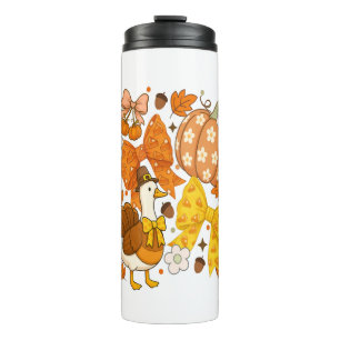 Bouteilles Isothermes Silencieux Goose Thankgiving Coquette Turquie