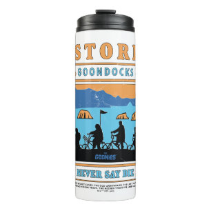 Bouteilles Isothermes Silhouettes des Goonies sur les Goondocks d'Astori