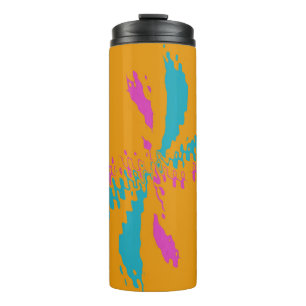Bouteilles Isothermes Simple Abstrait Papillon Motif Messy Vol