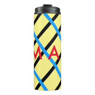 Bouteilles Isothermes Simple monogramme ajouter votre nom lettre man min