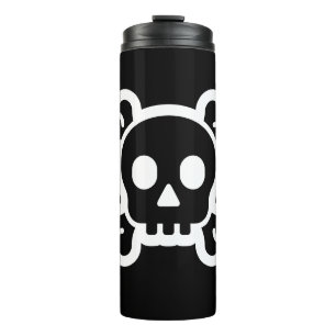 Bouteilles Isothermes Simplement symboles/icônes - CRÂNE et OS + idée