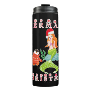 Bouteilles Isothermes Sirène Noël et Drôle Penguin