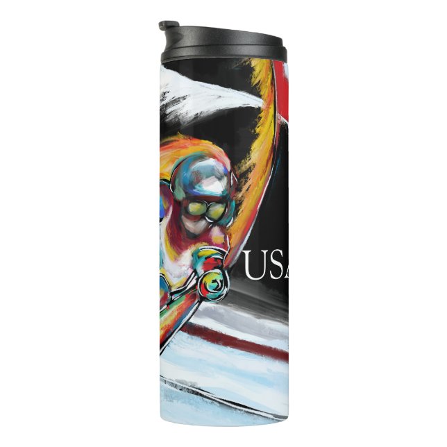 BOUTEILLES ISOTHERMES SKIEUR (Tourné sur la droite)