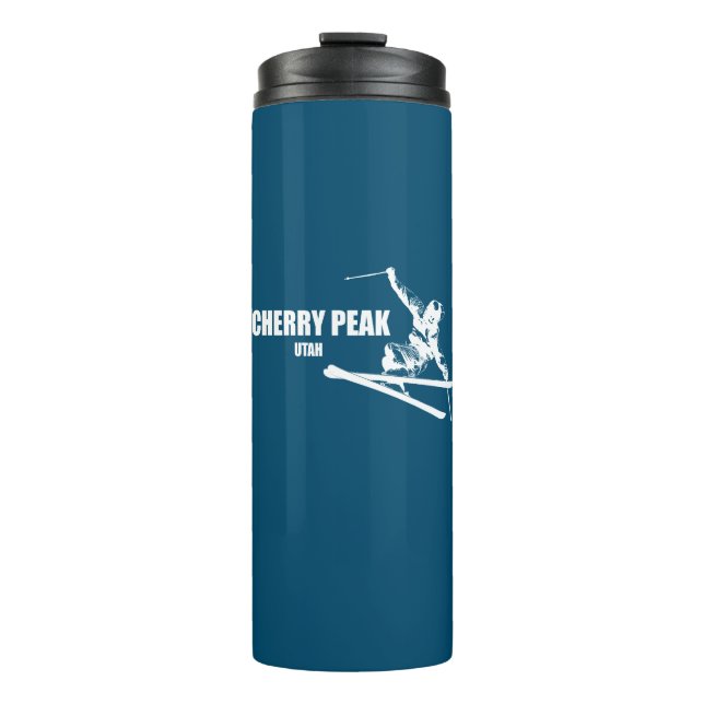 Bouteilles Isothermes Skieur du Cherry Peak Resort (Devant)