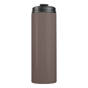 Bouteilles Isothermes Smokey Coffee Quartz Neutre Brown Couleur solide