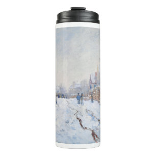 Bouteilles Isothermes Snow at Argenteuil by Claude Monet