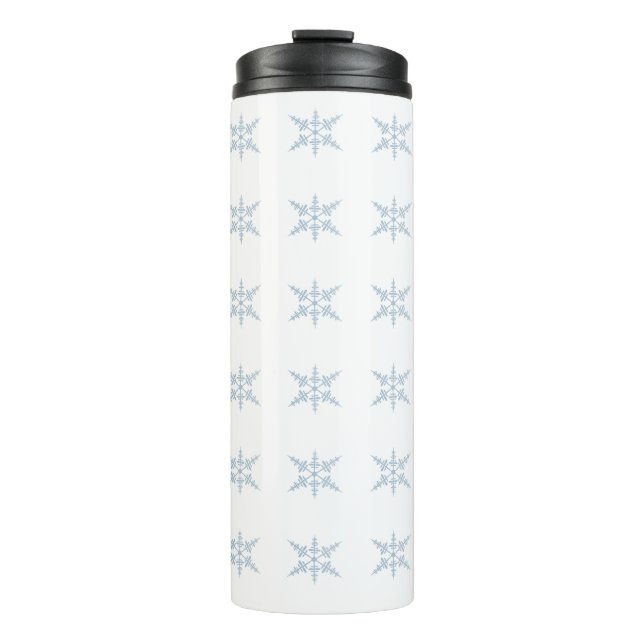 Bouteilles Isothermes Snowflake Températeur (Devant)