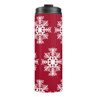 Bouteilles Isothermes Snowflakes Thermal Coffee Tumbler