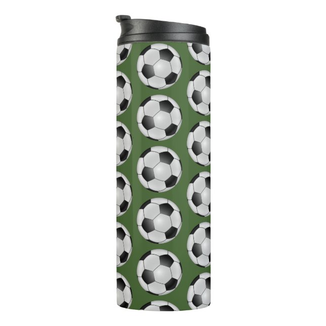 Bouteilles Isothermes Soccer Ball Tumbler (Tourné sur la droite)