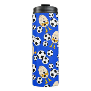 Bouteilles Isothermes Soccer Egghead Motif Tumbler thermique