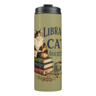 Bouteilles Isothermes Société de la Chatte de Bibliothèque Calicot Litté