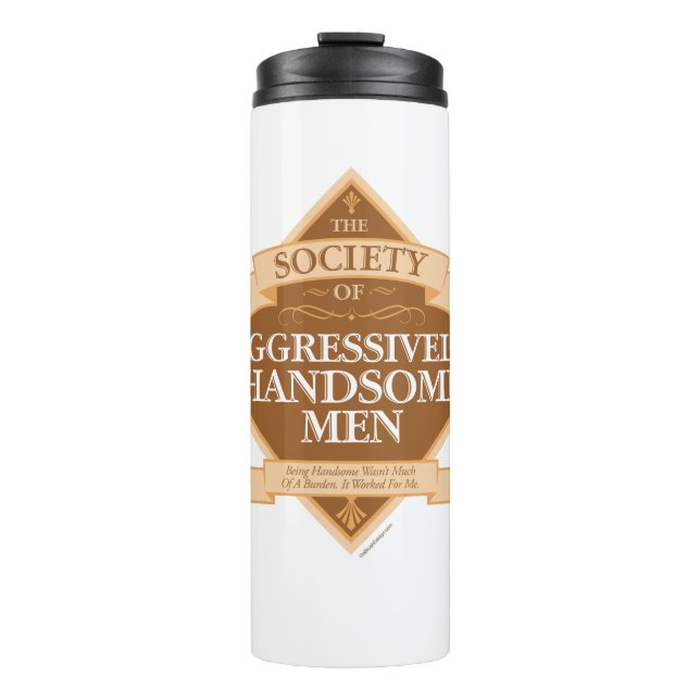 Bouteilles Isothermes Société d'hommes agressivement beaux (Devant)