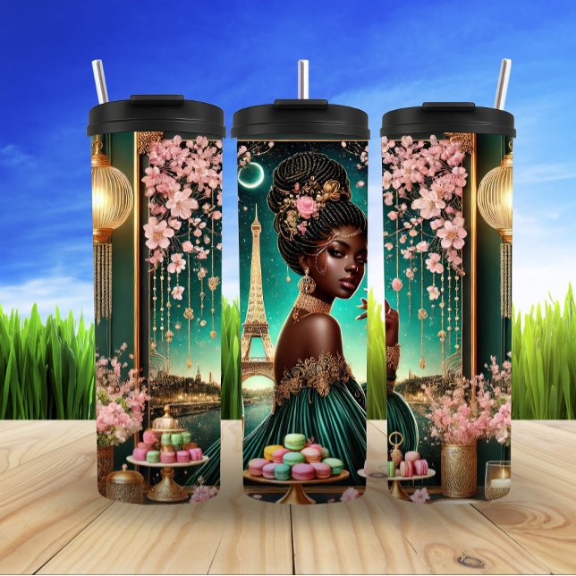 Bouteilles Isothermes Soirée parisienne romantique (Créateur téléchargé)