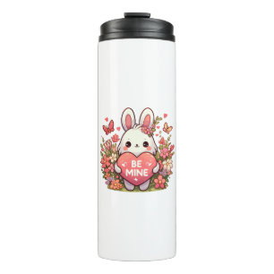 Bouteilles Isothermes sois mienne, lapin drôle valentine amour