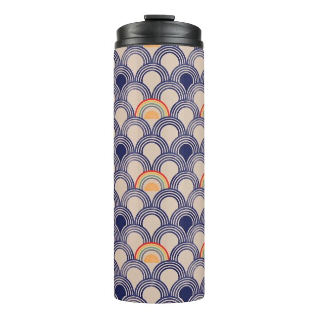 Bouteilles Isothermes Sonnette thermique à goutte arc-en-ciel (Devant)