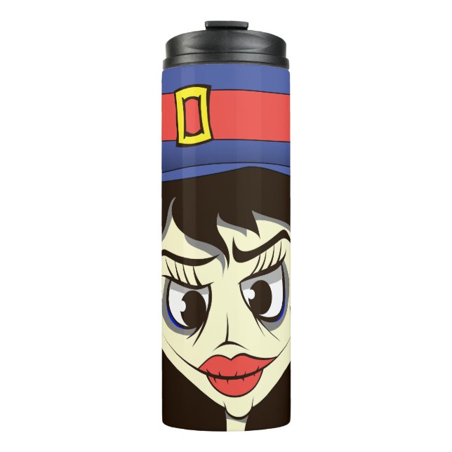 Bouteilles Isothermes Sorcier d'Halloween Envoûtant (Devant)