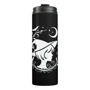 Bouteilles Isothermes Sorcière Coupe Pixie Wiccan Magie Sorcières Hallow