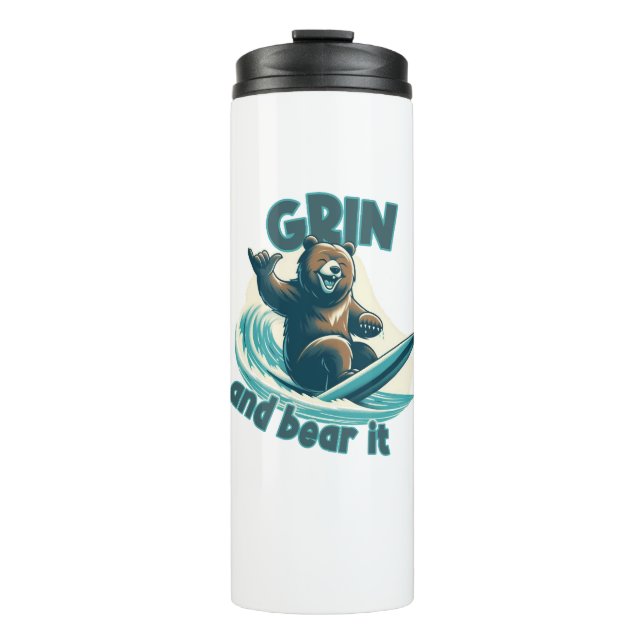 Bouteilles Isothermes Sourire et faire avec (Devant)