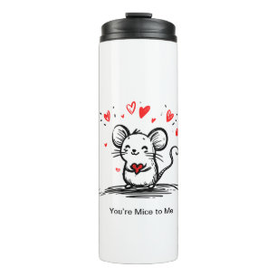 Bouteilles Isothermes Souris d'amour fromagère
