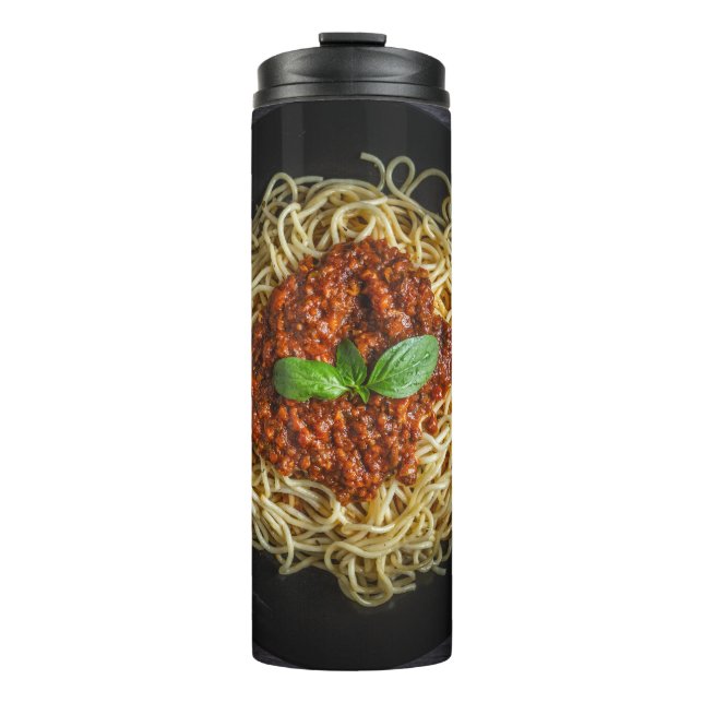 Bouteilles Isothermes Spaghetti Monogramme Personnalisé (Devant)